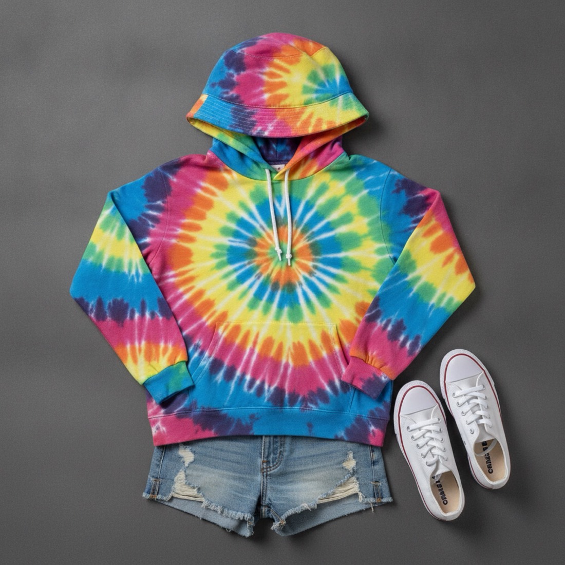 Tie-Dye Day outfit pieces