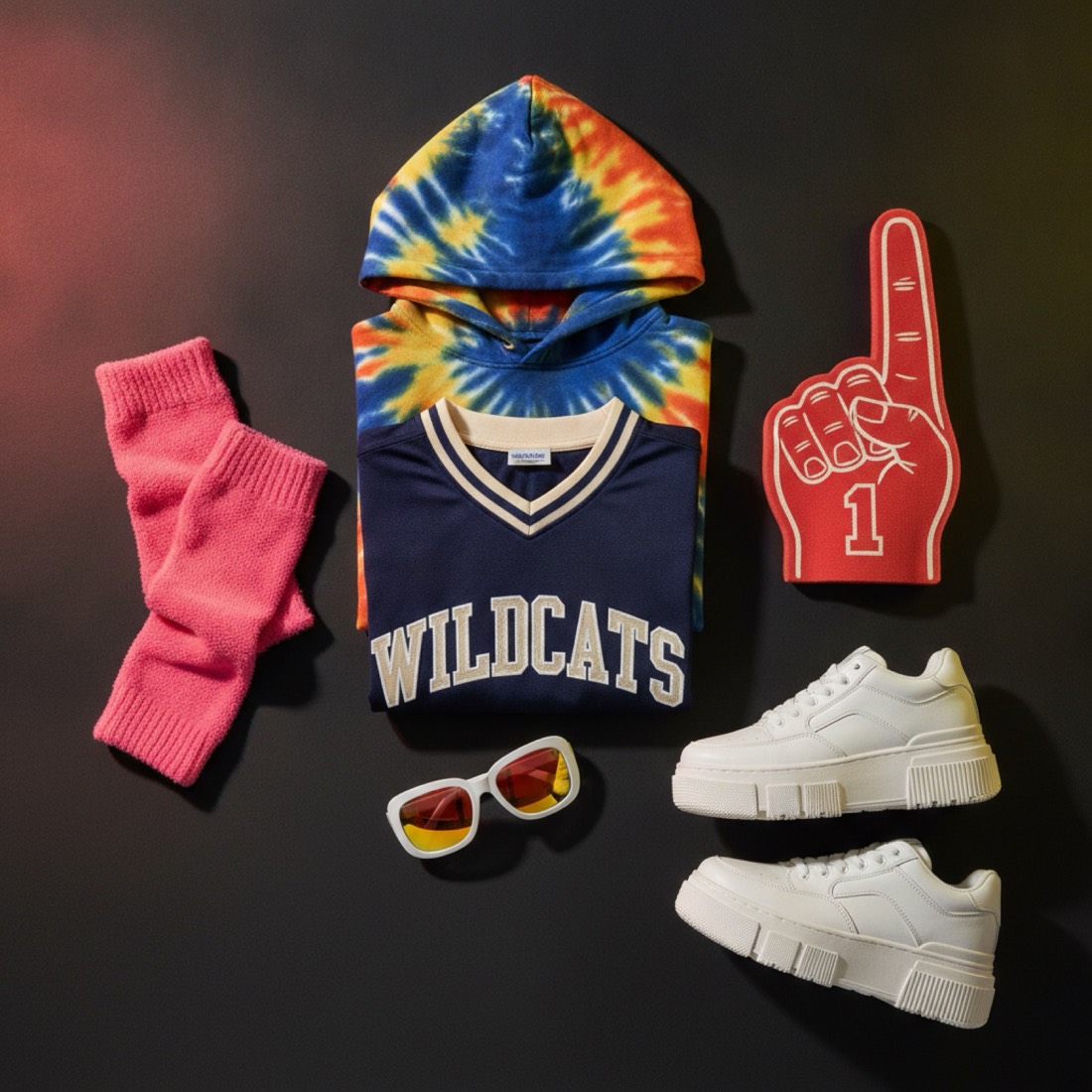 School Colors Day outfit pieces